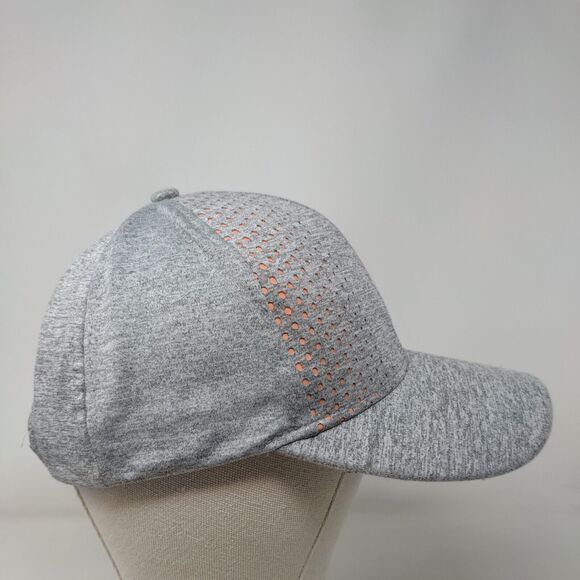 OTF Strapback Hat Gray One Size Adjustable Lightweight Breathable 6 Panel - Picture 4 of 8